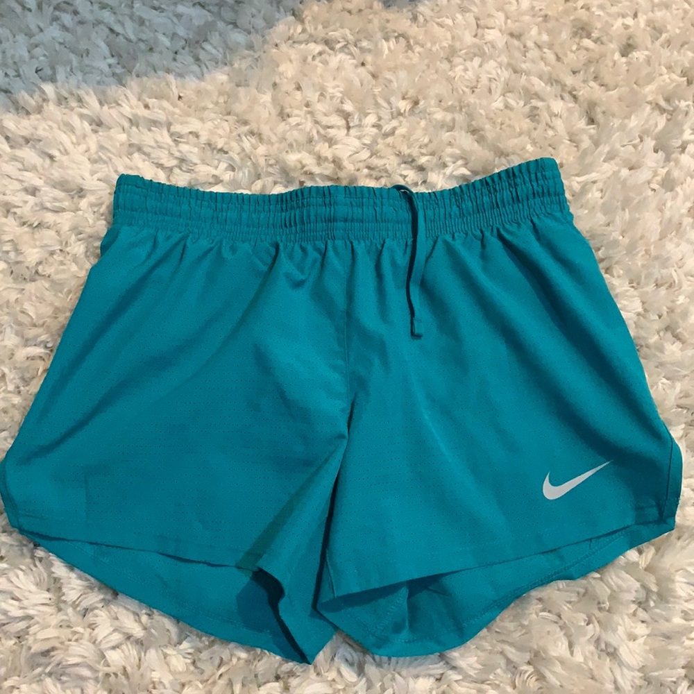 NWOT Nike Teal DriFit Running Shorts